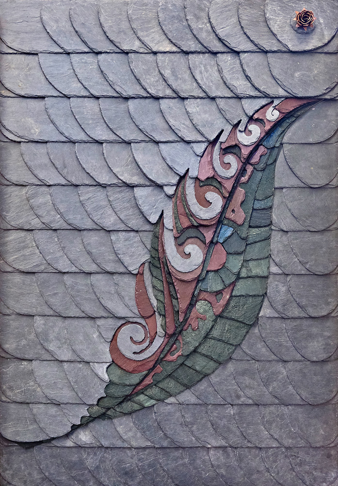 PRIOrnament201901 036a Feder Maori Fahn